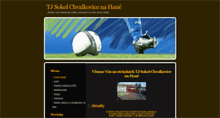 Desktop Screenshot of fotbal.chvalkovicenahane.cz